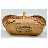 Vintage J. Bonnet (France) Salt and Pepper Basket