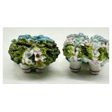 Pair of Miniature Elfinware Shoe Figurines