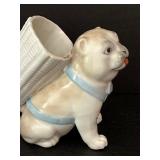 Antique German Dog Figurine Toothpick Holder