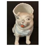Antique German Dog Figurine Toothpick Holder