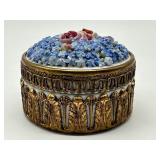 Antique German Elfinware Porcelain Trinket Box