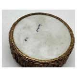 Antique German Elfinware Porcelain Trinket Box