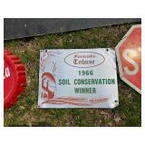 Assorted Signs & Pepsi Thermometer