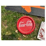 Assorted Signs & Pepsi Thermometer