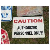 Assorted Lot of Metal Signs