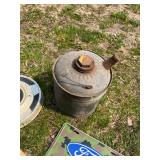 Mixed Automobile Lot - Metal License Plate Year Tags