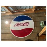 Coca-Cola & Pepsi-Cola Wood Signs - 4 Total