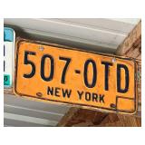 Large Variety of Vintage License Plates - 43 Different