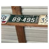 Large Variety of Vintage License Plates - 43 Different