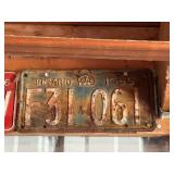 Large Variety of Vintage License Plates - 43 Different