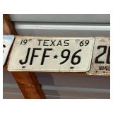Large Variety of Vintage License Plates - 43 Different