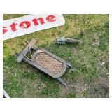 Mixed Lot with Firestone/Bridgestone 2 Sided Sign