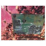 Martin & Schwartz Model 80 Gas Pump with Flying A Ethyl Gasoline Reproduction Topper