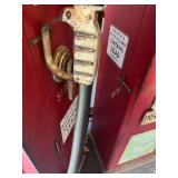 Wood Gas Pump Display Cabinet