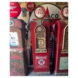 Wood Gas Pump Display Cabinet