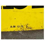 Oval Pennzoil Porcelain Sign on Original Cast Iron Base