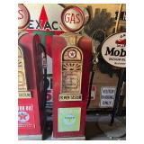 Wood Gas Pump Display Cabinet