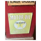 Wood Gas Pump Display Cabinet