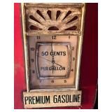 Wood Gas Pump Display Cabinet