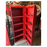 Wood Gas Pump Display Cabinet