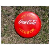 Ice Cold Coca-Cola Sold Here Sign