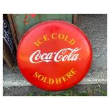 Ice Cold Coca-Cola Sold Here Sign