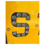 Early Stop Sign with Glass Marbles