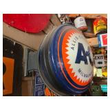 Light Up & Rotating Allis-Chalmers 2 Sided Sign
