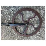 Vintage Surveying Wheel