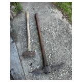 Pick Axe & Sledge Hammer