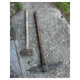 Pick Axe & Sledge Hammer