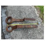 Vintage Large Wrenches