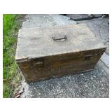 Antique Wood Chest