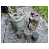 Mixed Lot Vintage Cans