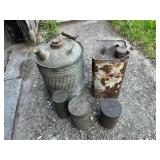 Mixed Lot Vintage Cans