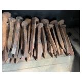 Large Lot of Rail Road Spikes