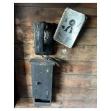 Vintage Stromberg Carlson Wall Telephone & Wood Cabinet