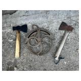 Hatchets & Pulley