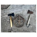 Hatchets & Pulley