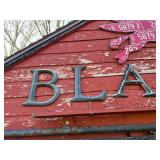 Black Smith 12" Tall Letters