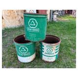 3 Cities Service Cans