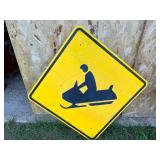 Snowmobile Sign