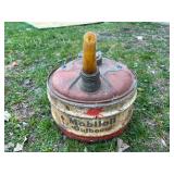 Mobiloil Outboard 2.5 Gallon Can