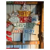 Maple Leaf Artwork From Canadian License Plates