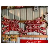 Pair of Pegasus Horses Artwork from License Plates