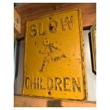 Slow Children Sign