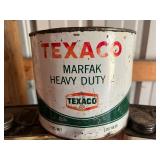 Texaco Oil Cans