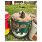 5 Gallon Oil Cans