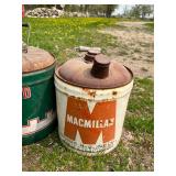 5 Gallon Oil Cans