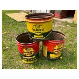 Farmers Union Grease Cans